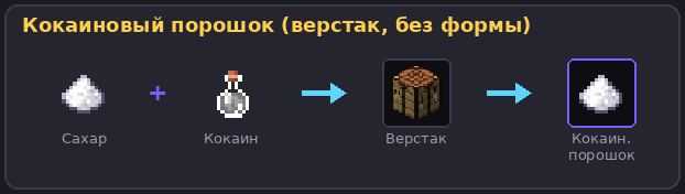 Кокаиновый порошок